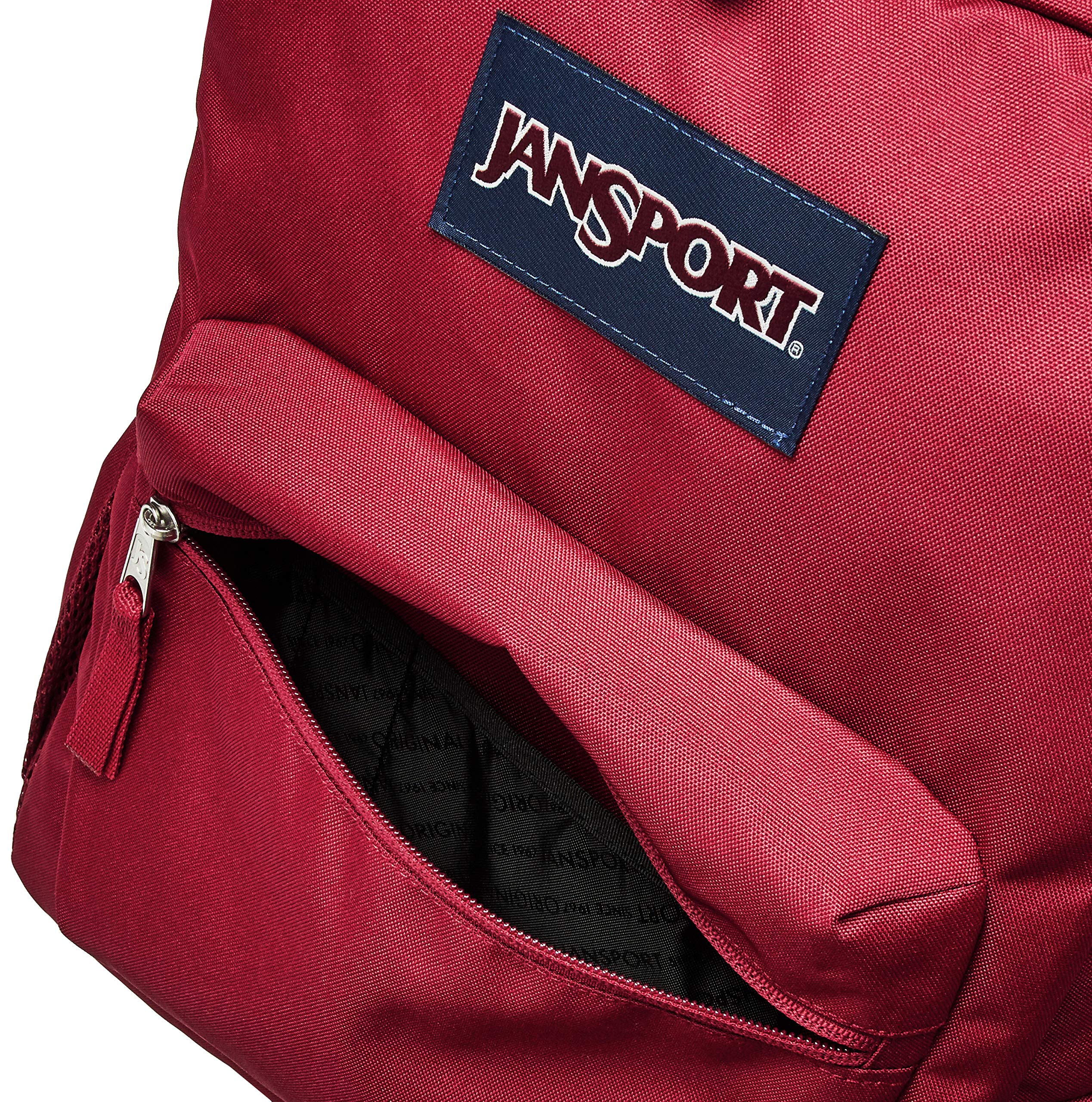Foto 4 pulgar | Mochila Jansport Cross Town Viking Roja - Venta Internacional