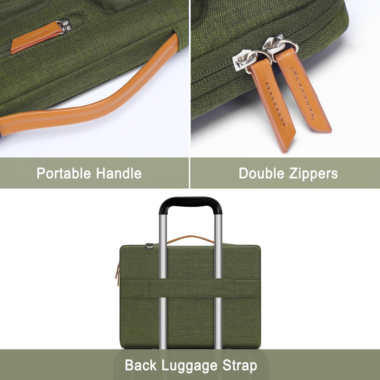Foto 4 | Bandolera Protectora Mosiso 360 Para Ordenador Portátil De 17 A 17,3 Pulgadas, Compatible Con Macboo - Venta Interna