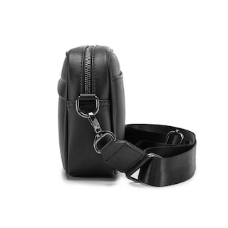 Foto 5 | Bolso De Cuero Para Hombre Bandolera Todo Lab.g Negro