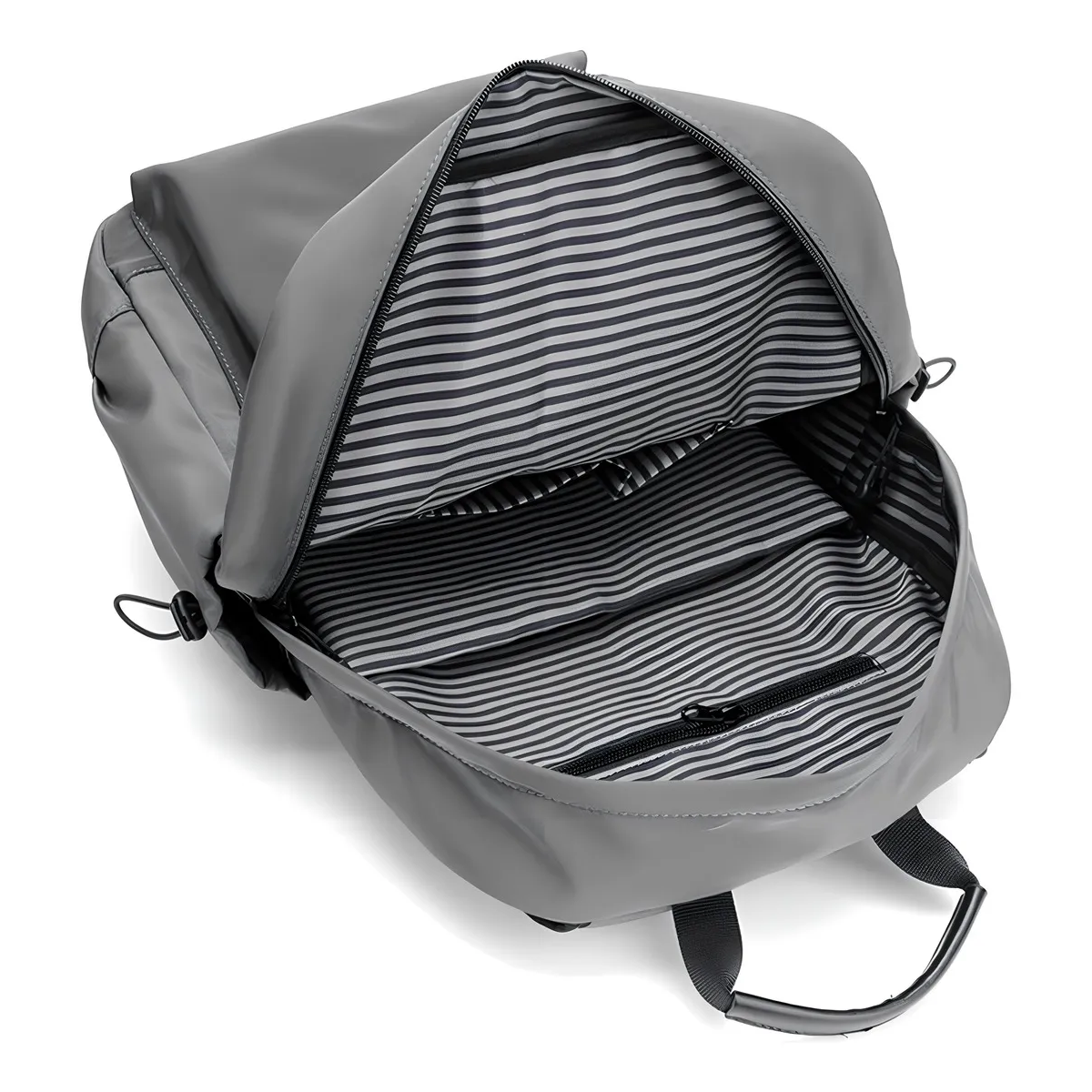 Foto 5 | Mochila Multifuncional Informal De Moda Con Puerto Usb Lab.g Gris
