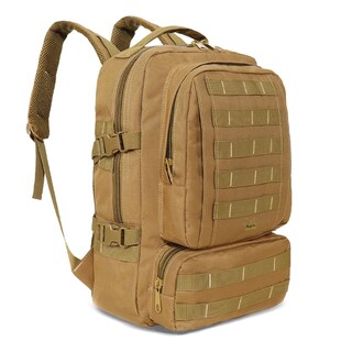 Foto 1 | Mochila Táctica Militar Portátil Escolar Mutiluso Moda Lab.g Marrón