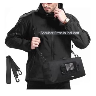 Foto 3 | Mochila Táctica Tácticos Militar Táctica Campismo Accesorios Lab.g, Negro