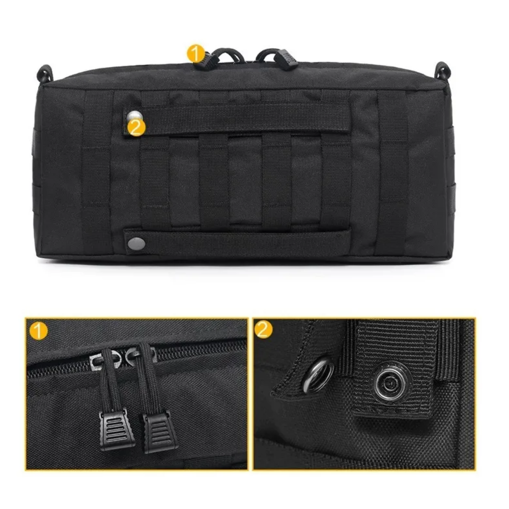 Foto 6 pulgar | Mochila Táctica Tácticos Militar Táctica Campismo Accesorios Belug, Negro