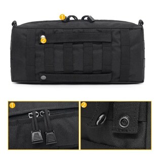 Foto 5 | Mochila Táctica Tácticos Militar Táctica Campismo Accesorios Belug, Negro
