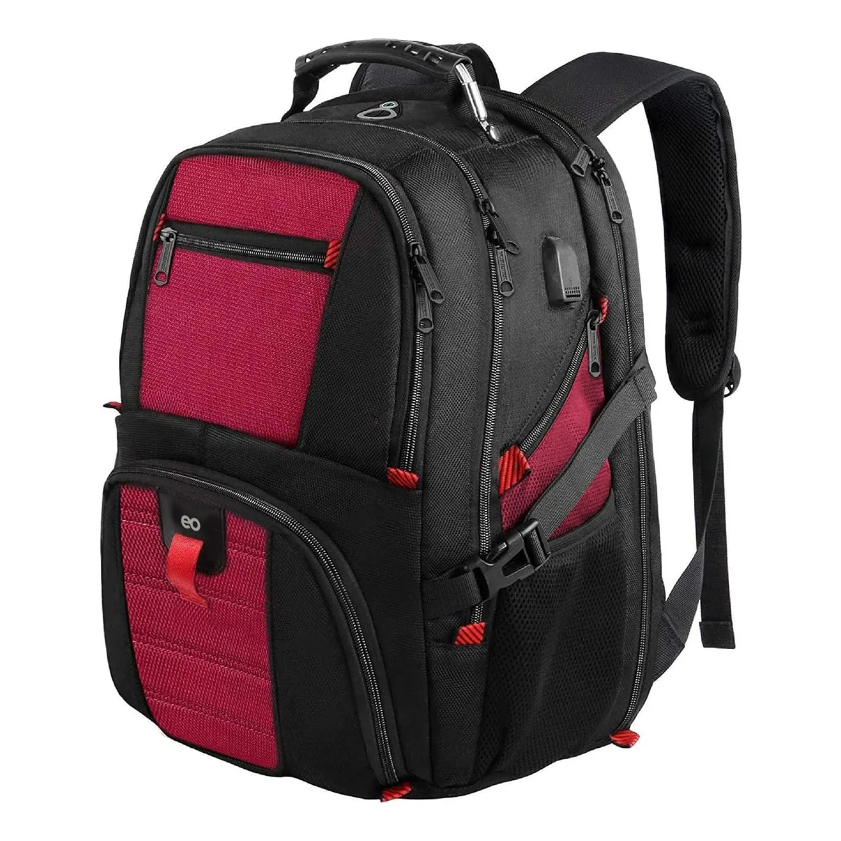 Foto 1 | Mochila Para Laptop Impermeable Eo Safe Imports Esi-19444 Rojo