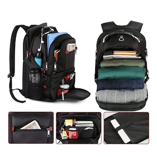 Foto 3 | Mochila Para Laptop Impermeable Eo Safe Imports Esi-19443 Negro