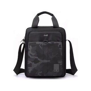 Foto 1 | Bolso Mensajero Bandolera Camuflaje Lab.g Negro