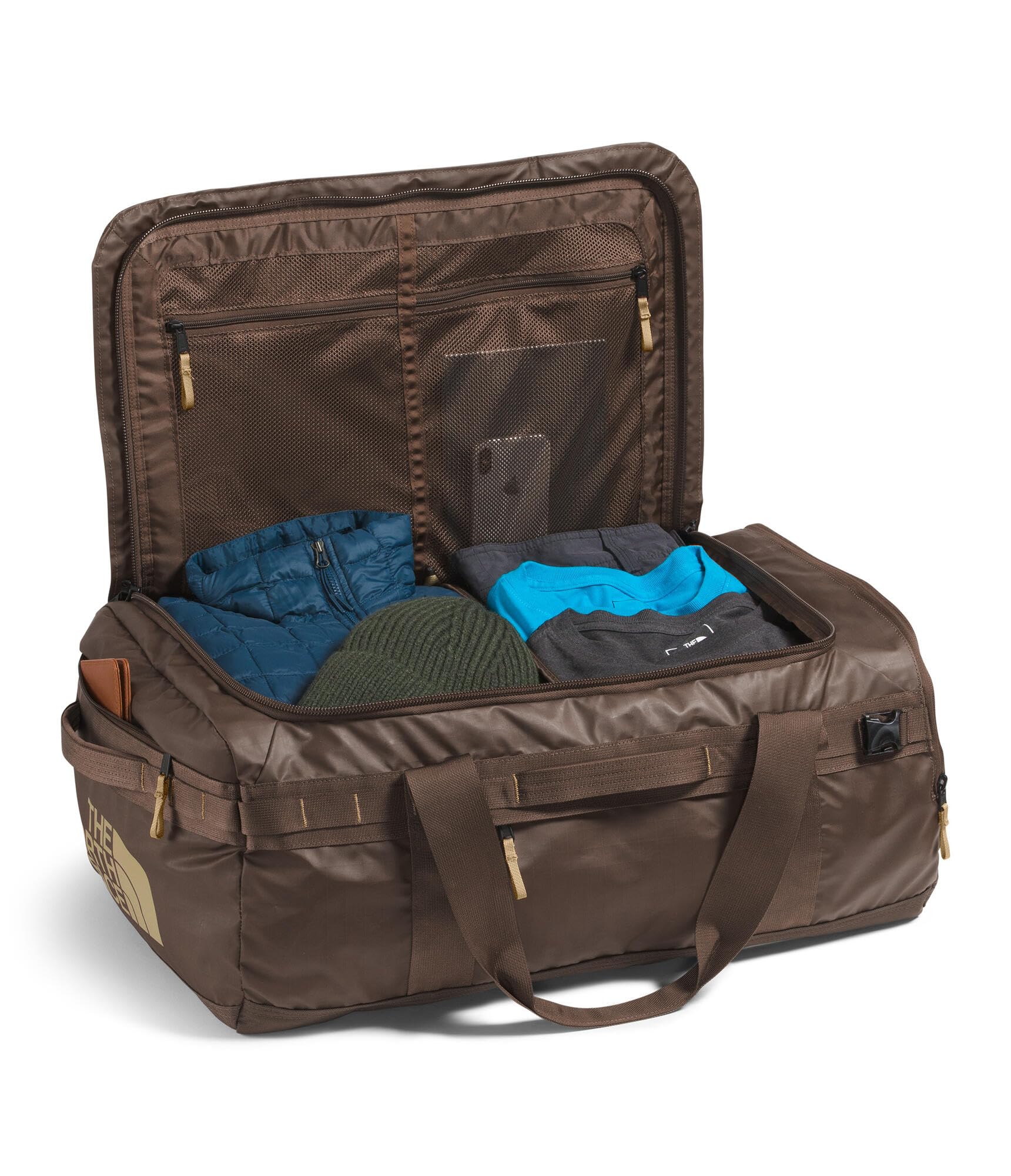 Foto 6 pulgar | Bolsa De Viaje The North Face Base Camp Voyager 62l Marrón Ahumado - Venta Internacional.
