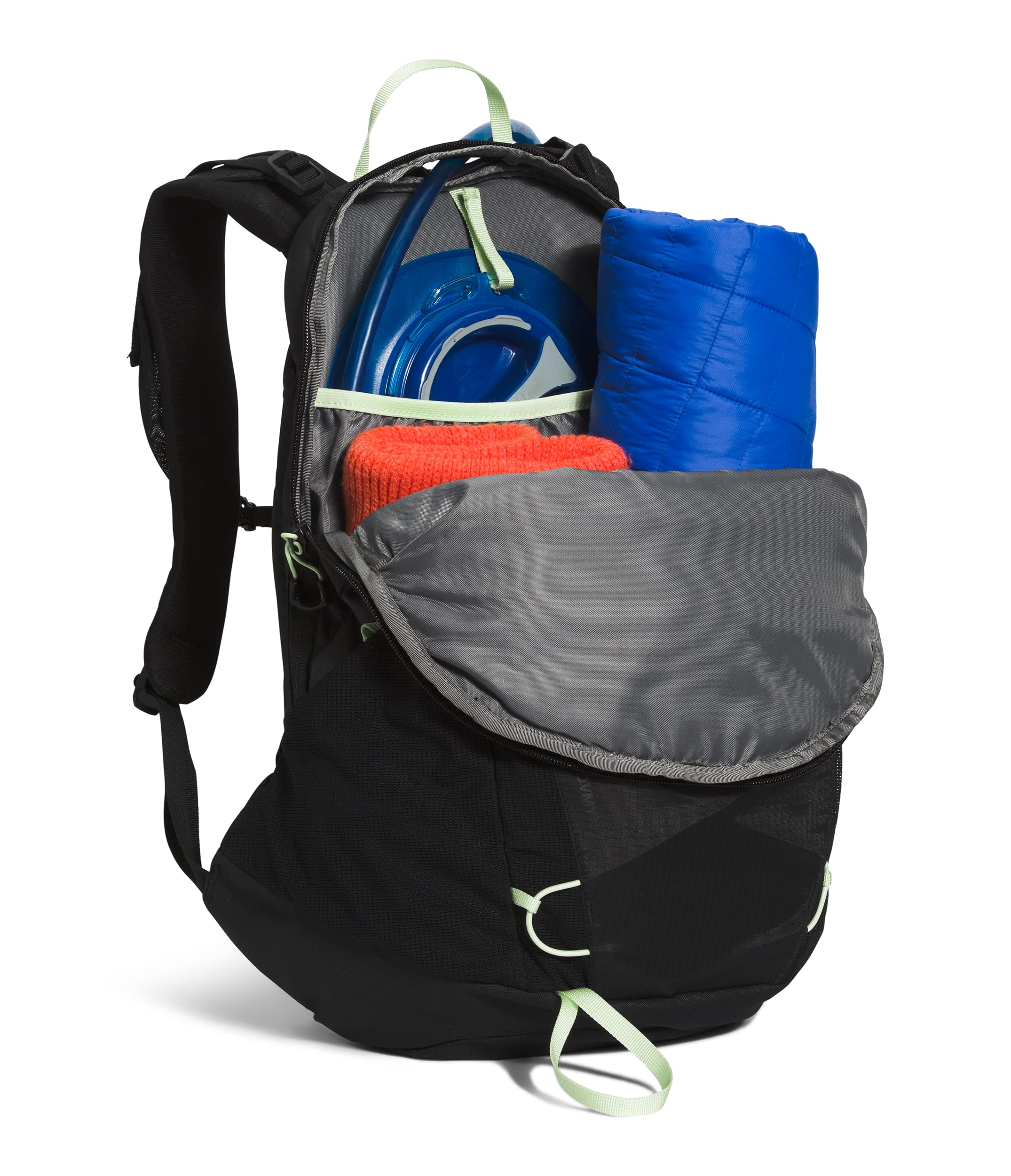 Foto 5 pulgar | Mochila The North Face Movmynt 18 Para Mujer Tnf Black/lime - Venta Internacional.