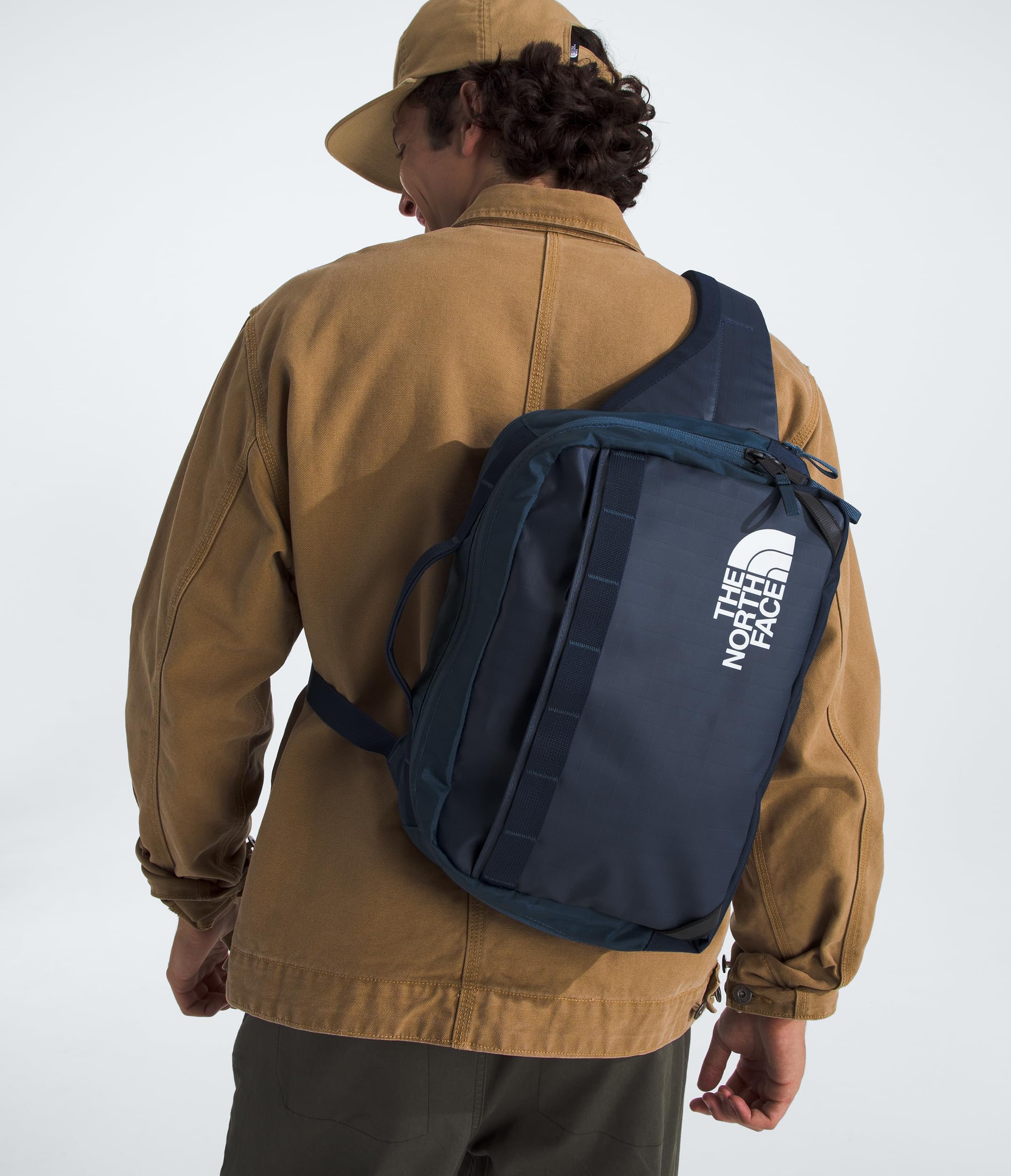 Foto 6 | Bandolera The North Face Base Camp Voyager, Azul Oscuro Y Azul Marino - Venta Internacional.
