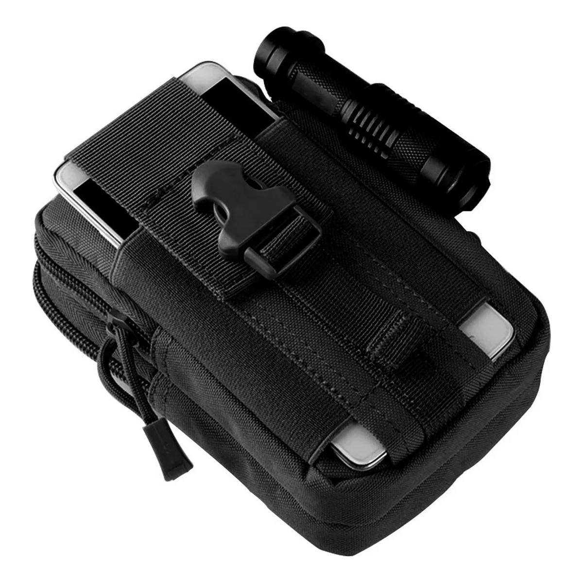 Foto 4 pulgar | 2ps Mochila Lab.g Tactica Bolsa Camuflaje Negro