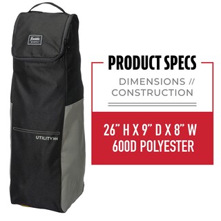 Foto 5 | Bolsa Franklin Sports Utility 144 Multiusos Negro/gris - Venta Internacional.