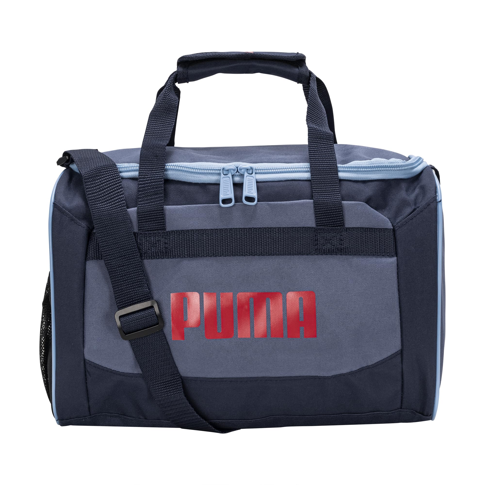 Foto 2 pulgar | Bolsa De Lona Puma Evercat Transformation Para Niños, Color Azul Marino Y Rojo - Venta Internacional.