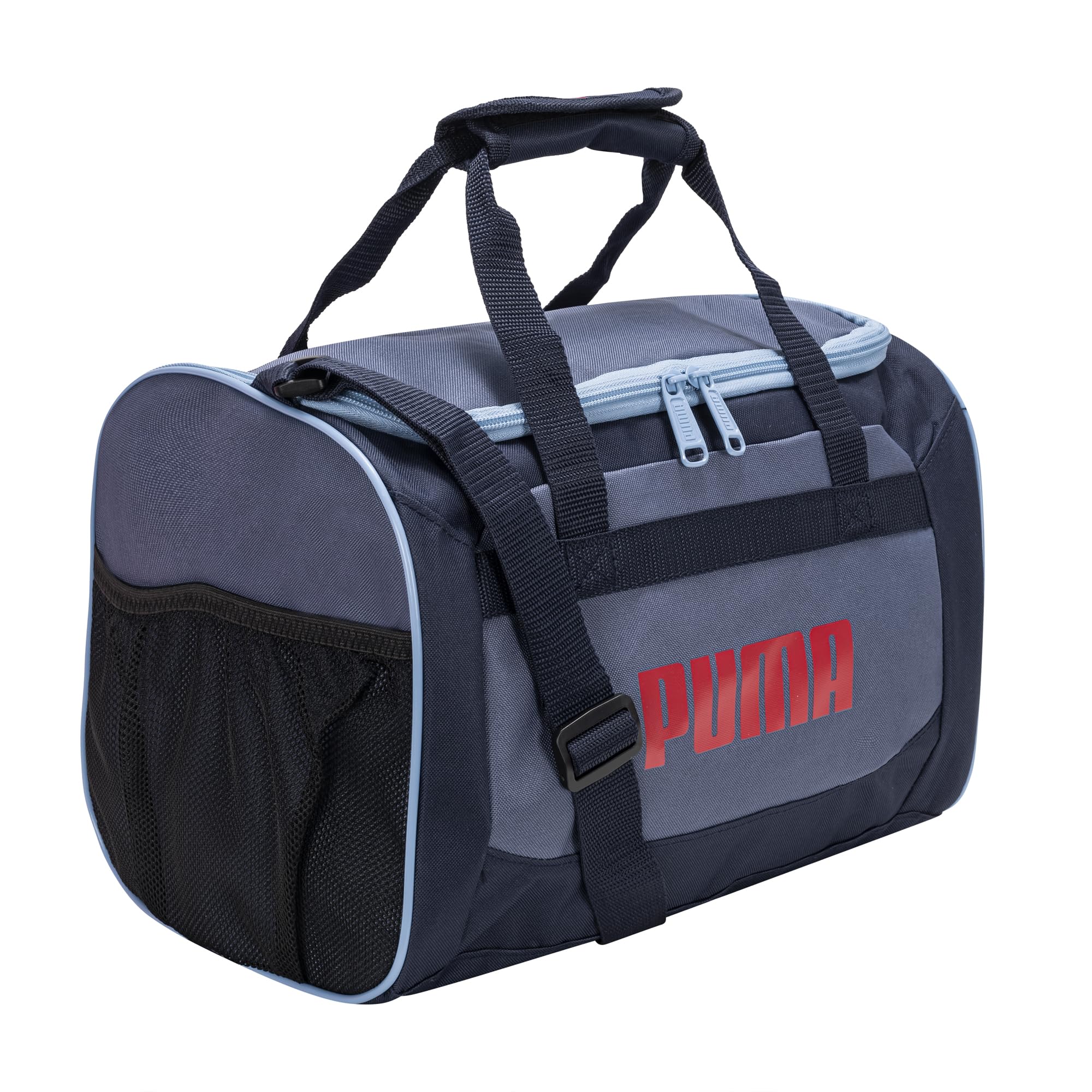 Foto 3 pulgar | Bolsa De Lona Puma Evercat Transformation Para Niños, Color Azul Marino Y Rojo - Venta Internacional.