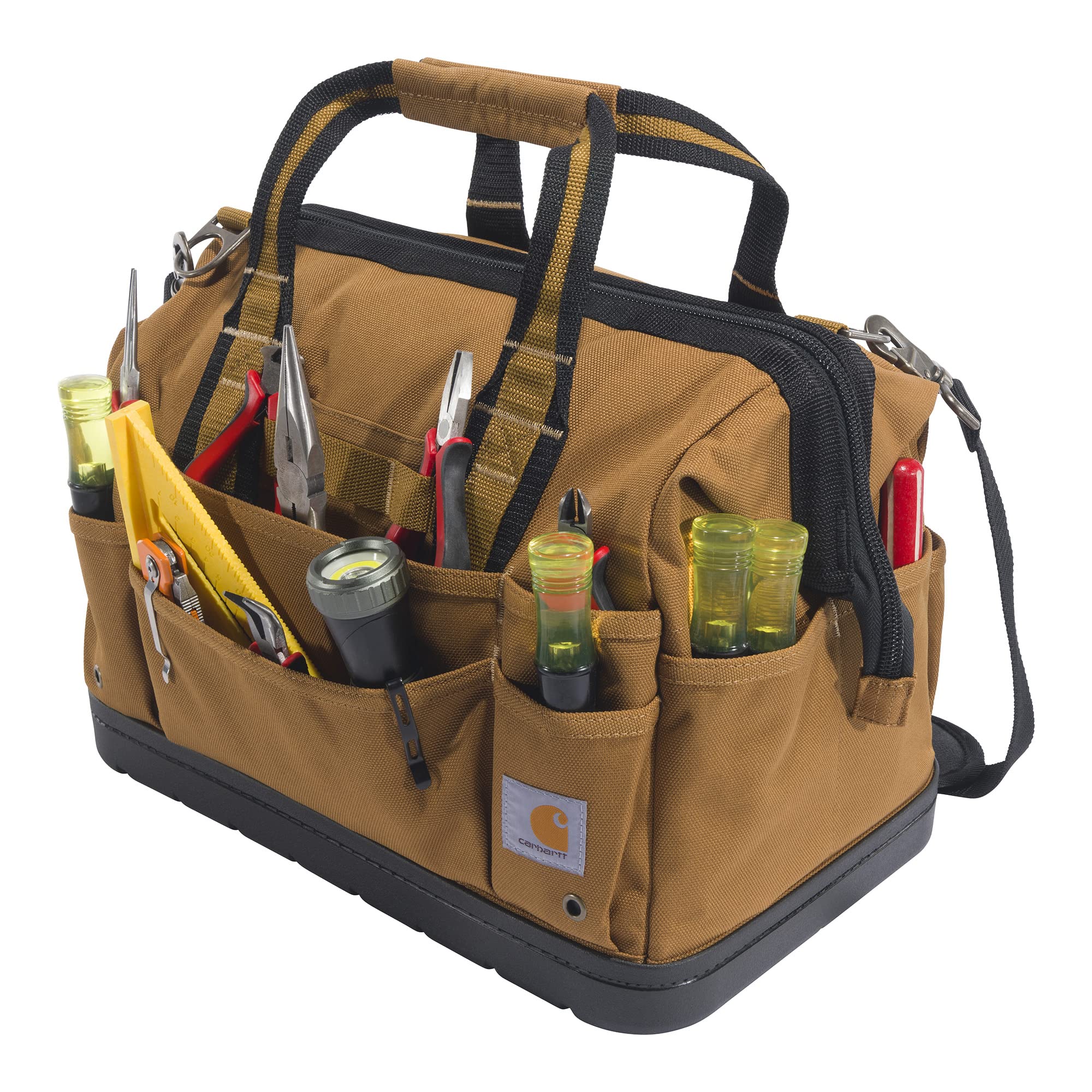 Foto 4 pulgar | Bolsa Para Herramientas Carhartt Legacy De 16 Pulgadas Con Base Moldeada Carhartt Brown - Venta Internacional.
