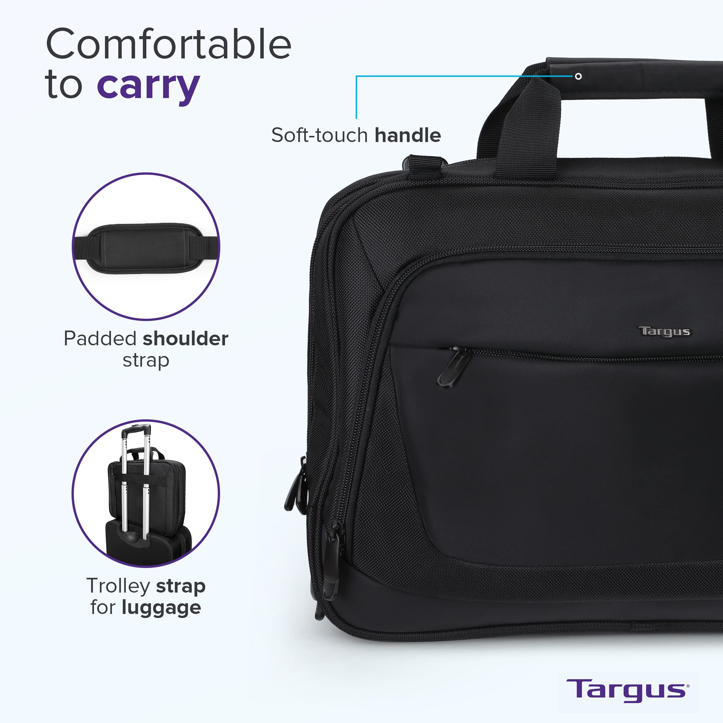 Foto 4 | Maletín Bandolera Para Portátil Targus Citylite 15.6 - Venta Internacional.