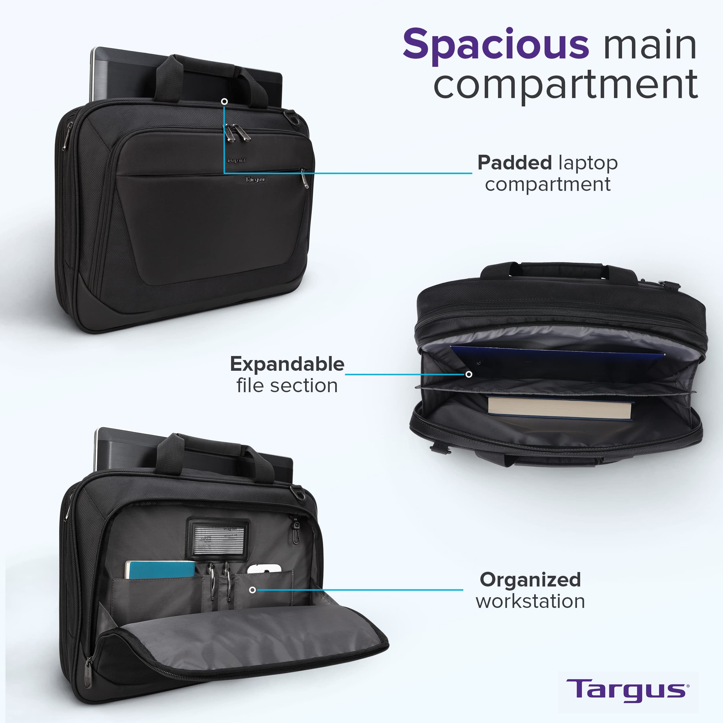 Foto 5 | Maletín Bandolera Para Portátil Targus Citylite 15.6 - Venta Internacional.