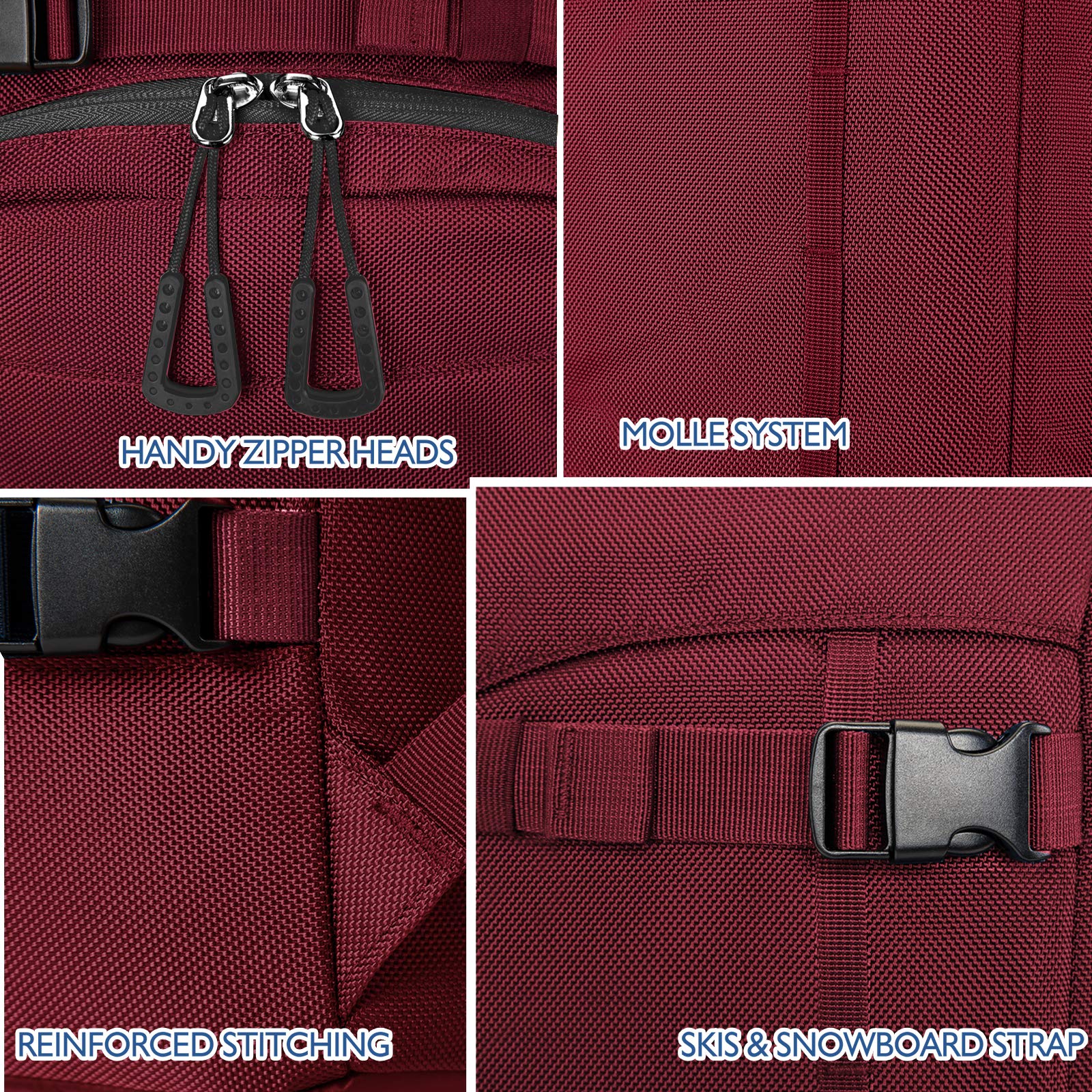 Foto 7 pulgar | Bolsa Para Botas De Esquí Unigear 50l, Mochila De Viaje Para Botas De Esquí (roja) - Venta Internacional.