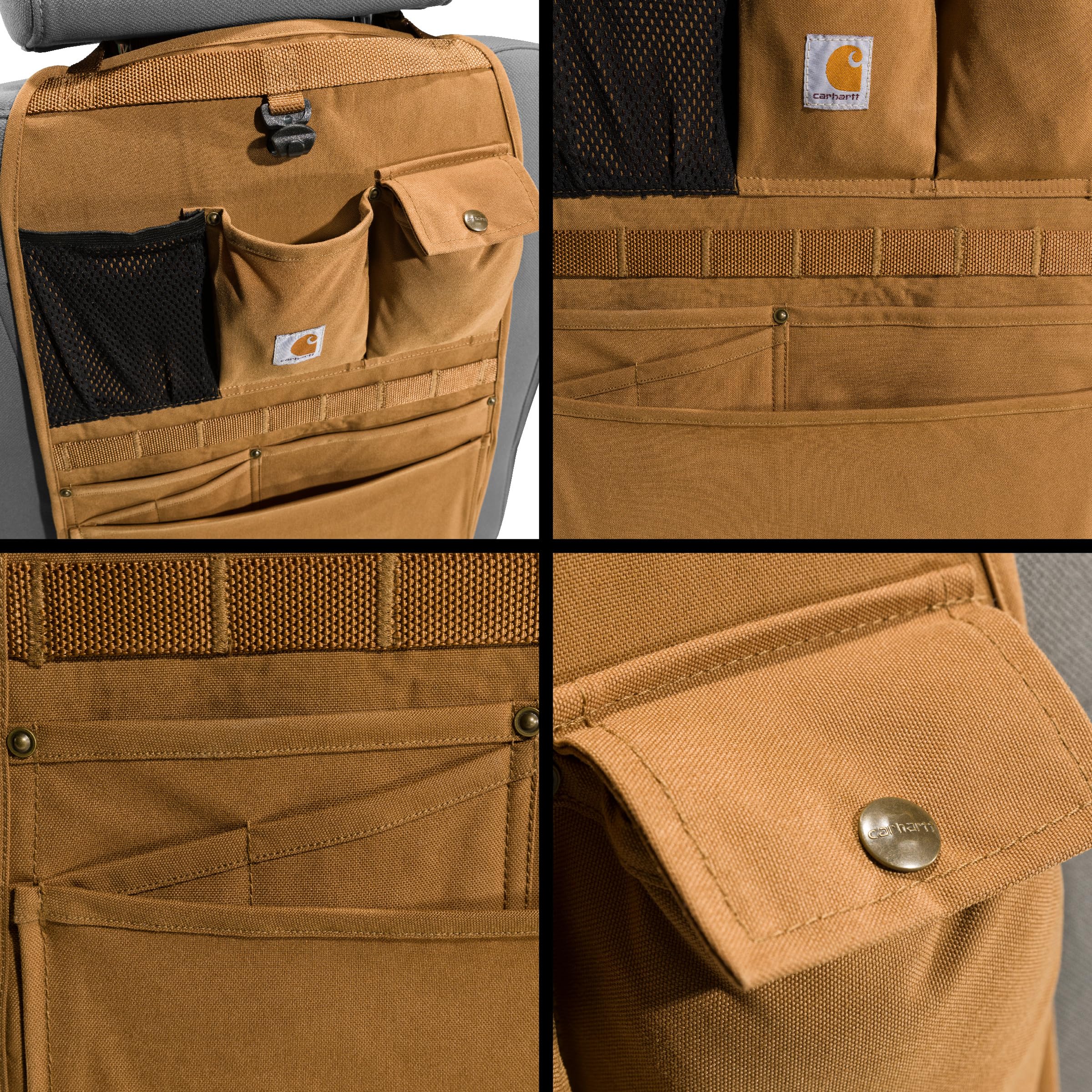 Foto 4 pulgar | Organizador De Respaldo De Asiento Carhartt Universal De Nailon Para Patos - Venta Internacional.