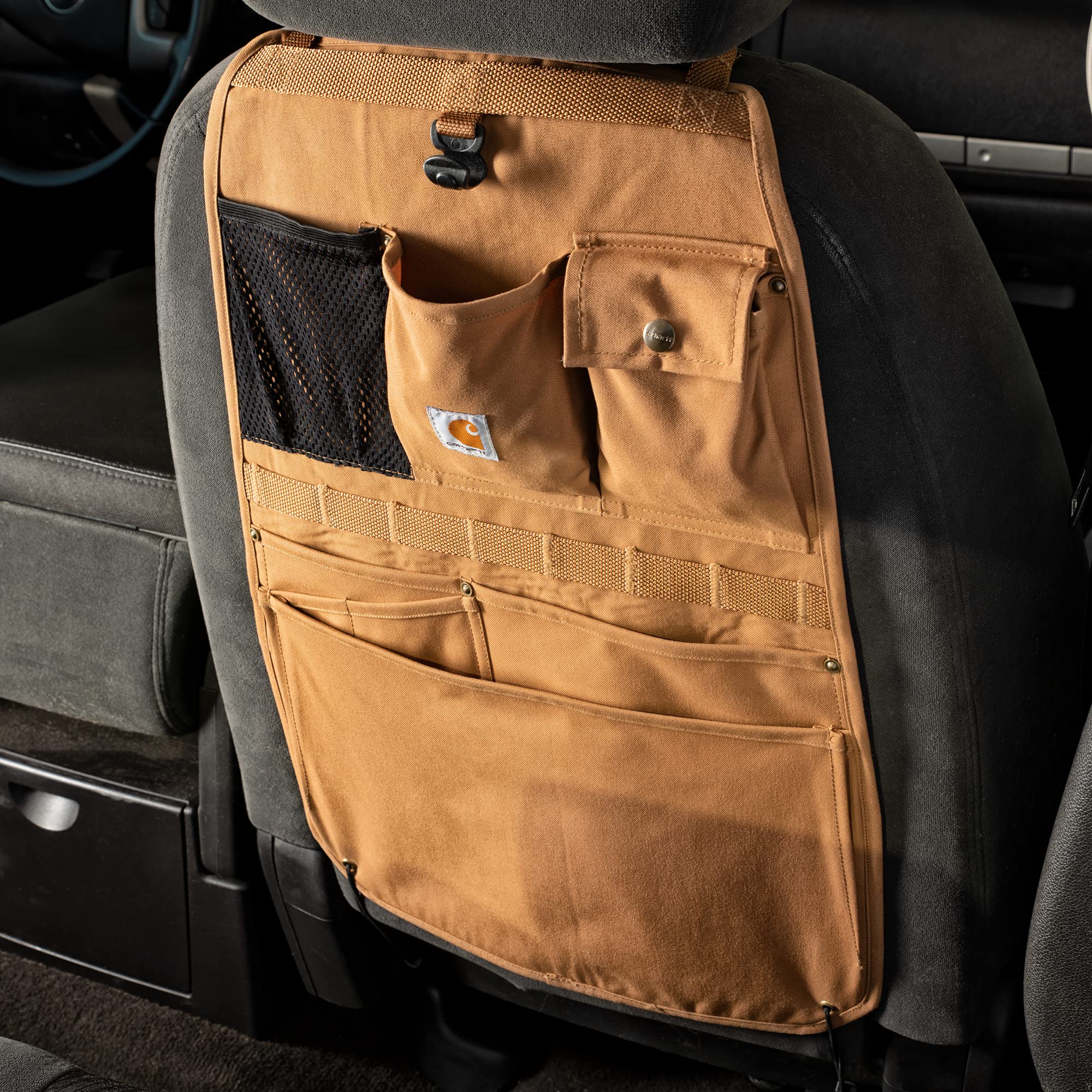 Foto 7 pulgar | Organizador De Respaldo De Asiento Carhartt Universal De Nailon Para Patos - Venta Internacional.