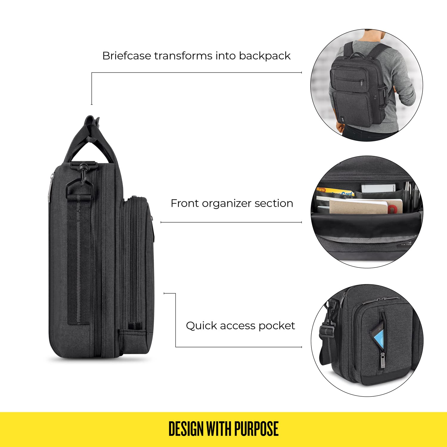 Foto 4 pulgar | Maletín Carrying Case Solo New York Urban Para Portátil De 15,6 Pulgadas - Venta Internacional.