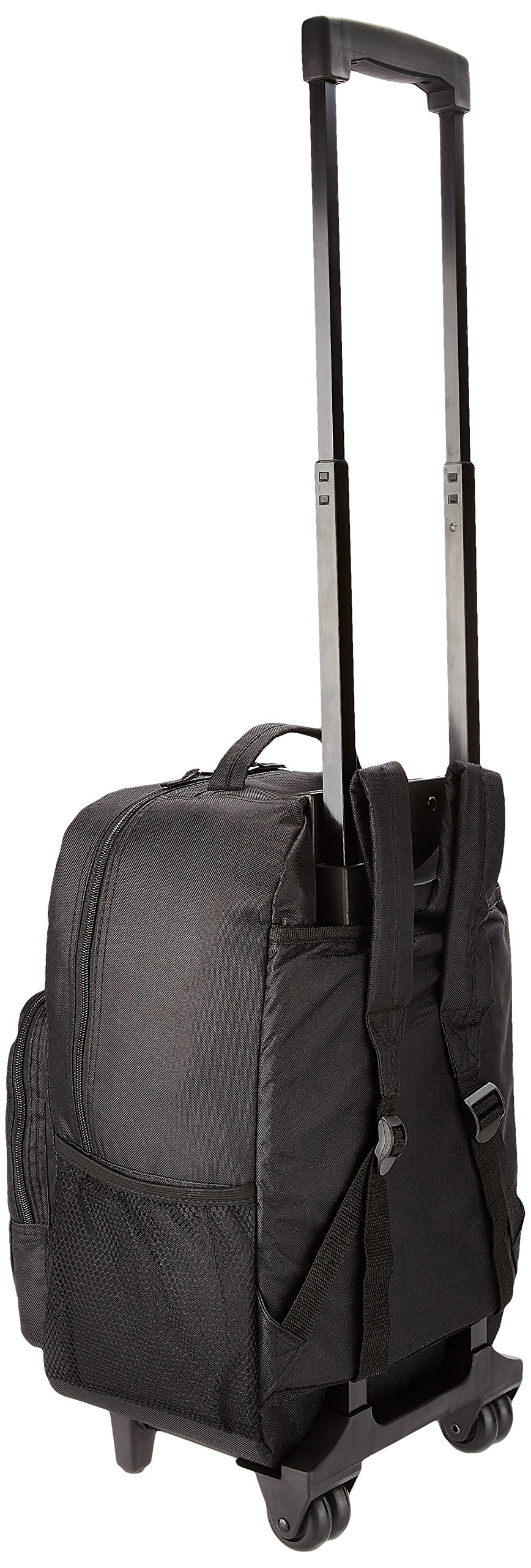 Foto 3 pulgar | Mochila Rodante Rockland De Doble Asa Negra De 43 Cm - Venta Internacional.
