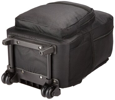 Foto 4 | Mochila Rodante Rockland De Doble Asa Negra De 43 Cm - Venta Internacional.