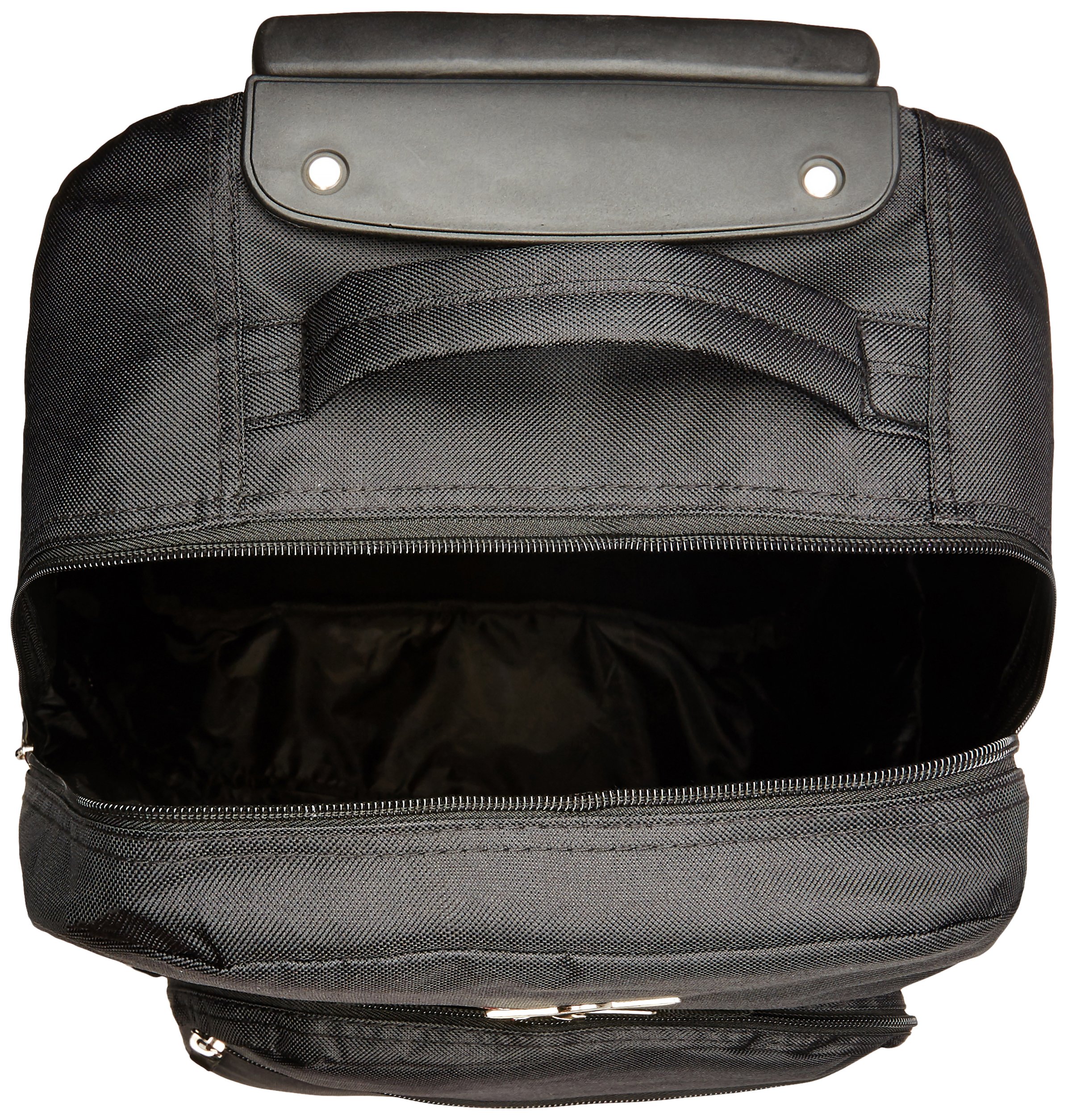 Foto 6 pulgar | Mochila Rodante Rockland De Doble Asa Negra De 43 Cm - Venta Internacional.