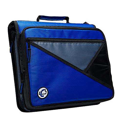 Juntas Tóricas Universales Con Cremallera De 2 Pulgadas De Binder Case-it, Color Azul Lt-007 - Venta Internacional.