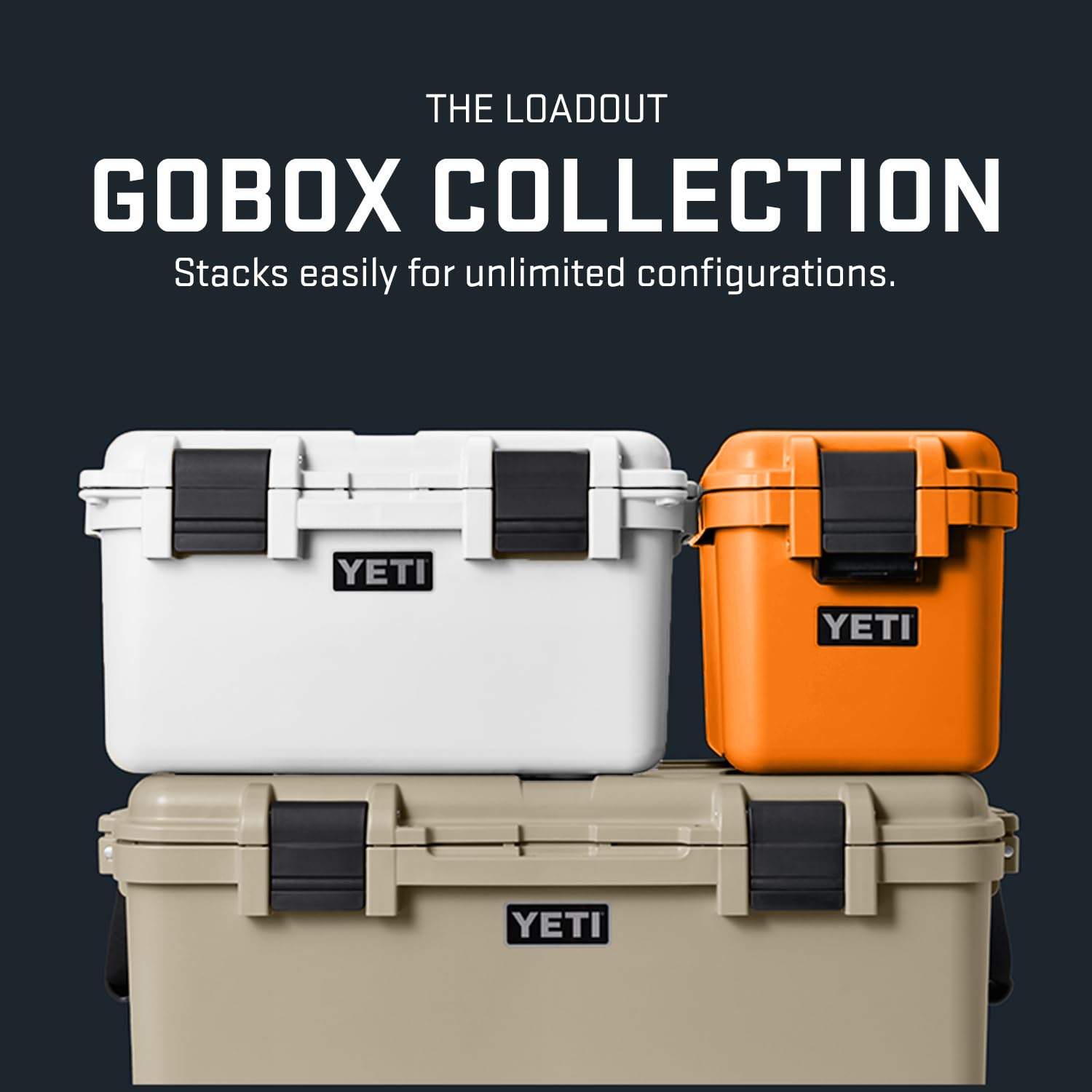 Foto 5 pulgar | Maleta De Carga Yeti Loadout 15 Gobox Divided Charcoal - Venta Internacional.