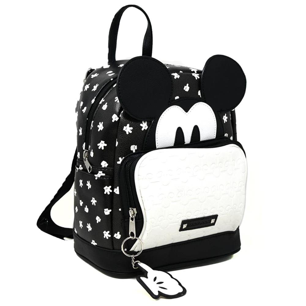 Foto 2 pulgar | Mochila Fastforward Mickey Mouse Negra Para Niños Y Adultos - Venta Internacional.
