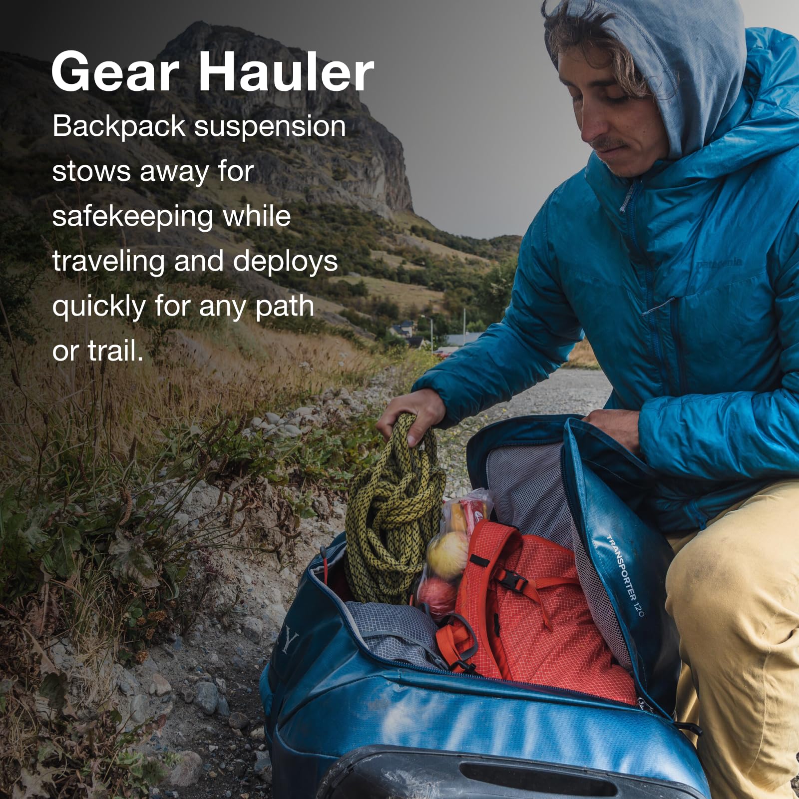 Foto 5 pulgar | Bolsa De Viaje Con Ruedas Osprey Transporter 40 L Negra - Venta Internacional.