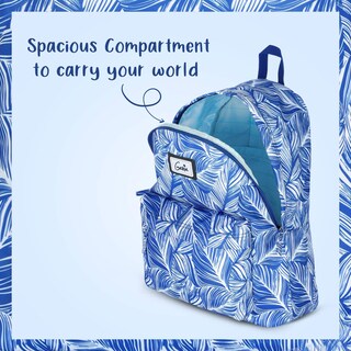 Foto 3 | Mochila Genie Vacay 13cm Azul Marino Casual - Venta Internacional.
