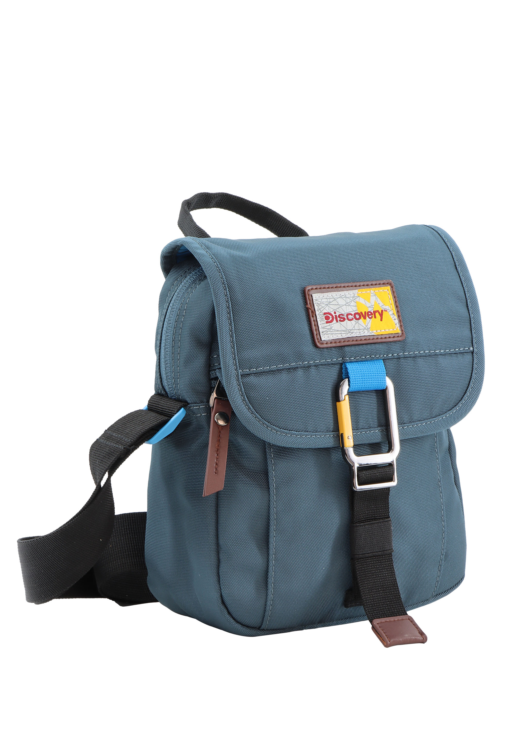 Foto 7 pulgar | Bolsa Marca Discovery Icon Color Azul Acero.