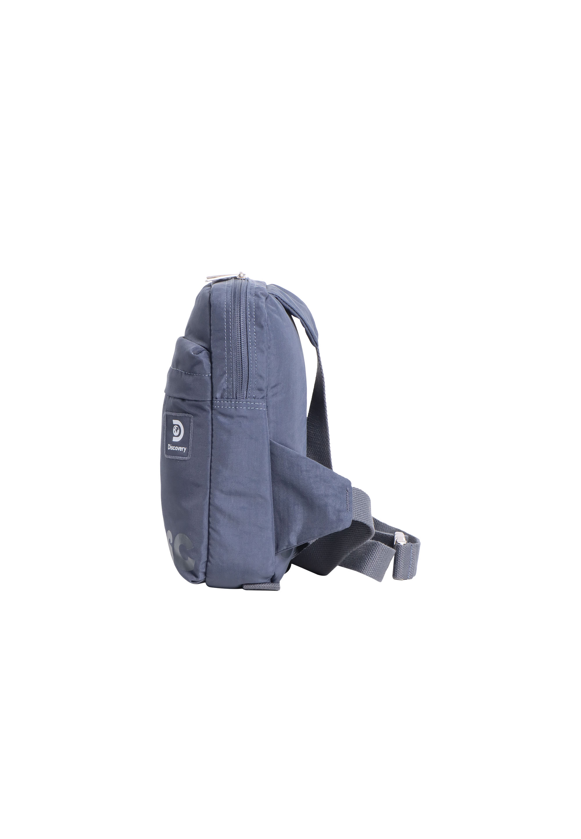 Foto 5 pulgar | Bolsa Bandolera Marca Discovery Commuter Color Gris.