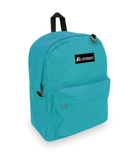 Foto 1 | Mochila Everest Classic Turquesa Con Bolsillo Exterior Pequeño - Venta Internacional.