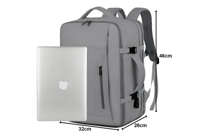 Foto 2 | Mochila Xtellar Para Laptop Mochilas Escolares Mochila De Viaje Mochila Impermeable Para Portátil Carga Por Usb Exte