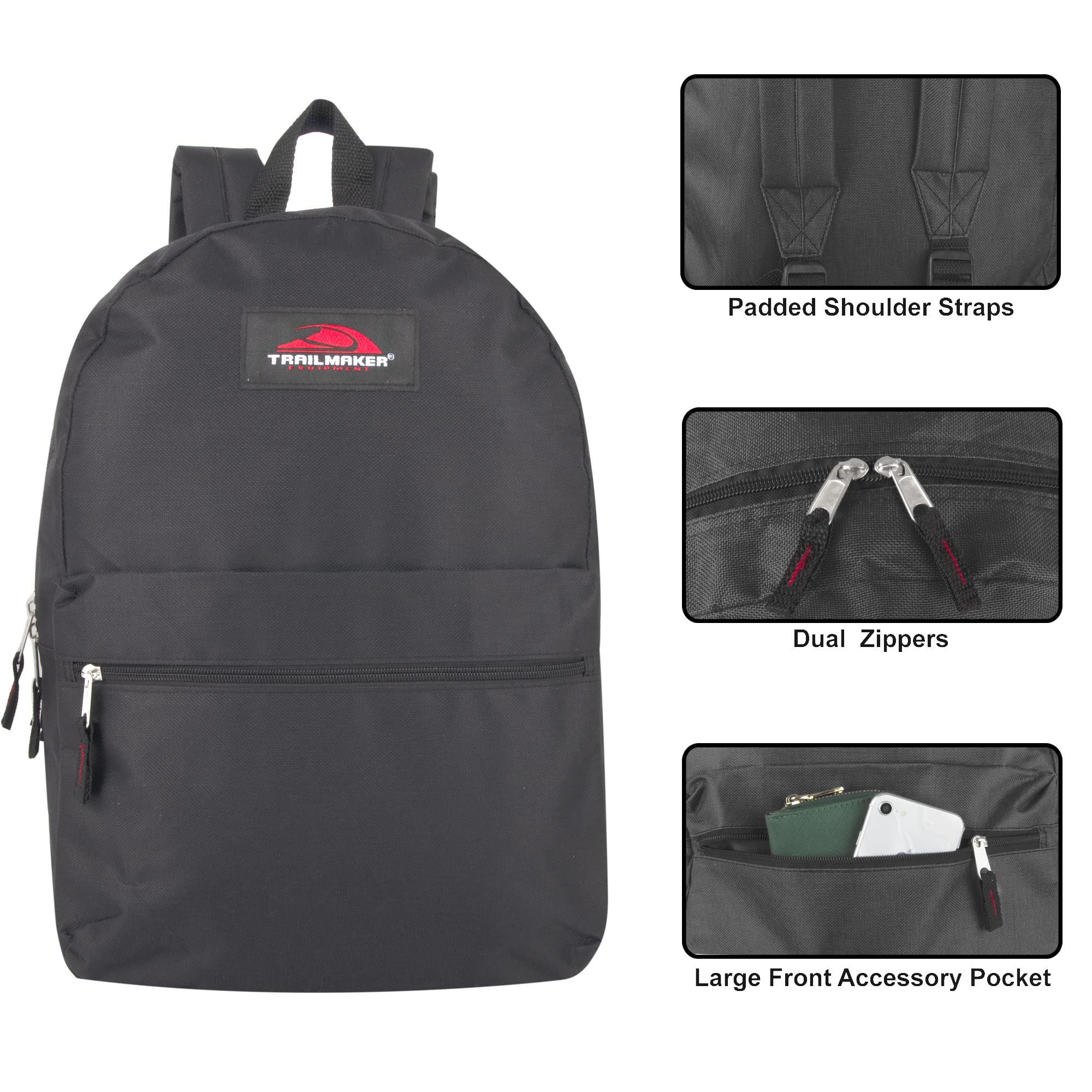Foto 2 | Mochila Trail Maker Classic De 43 Cm Con Correas Ajustables - Venta Internacional.