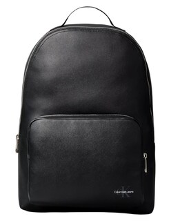 Foto 1 | Mochila Calvin Klein Casual De Piel Unisex Escolar Negro Urbana
