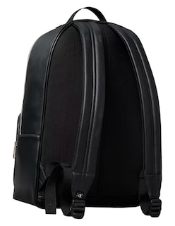 Foto 2 | Mochila Calvin Klein Casual De Piel Unisex Escolar Negro Urbana