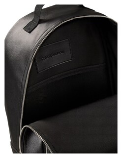 Foto 3 | Mochila Calvin Klein Casual De Piel Unisex Escolar Negro Urbana