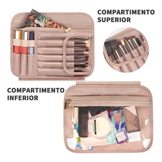 Foto 2 | Neceser Profesional Cosmetiquera De Mujer 14 En 1 Lab.g Negro
