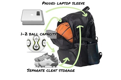Foto 2 | Xtellar Mochila Deportiva Versátil 30l: Impermeable, Ideal Para Futbol Y Gym