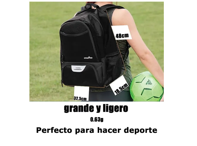 Foto 6 pulgar | Xtellar Mochila Deportiva Versátil 30l: Impermeable, Ideal Para Futbol Y Gym