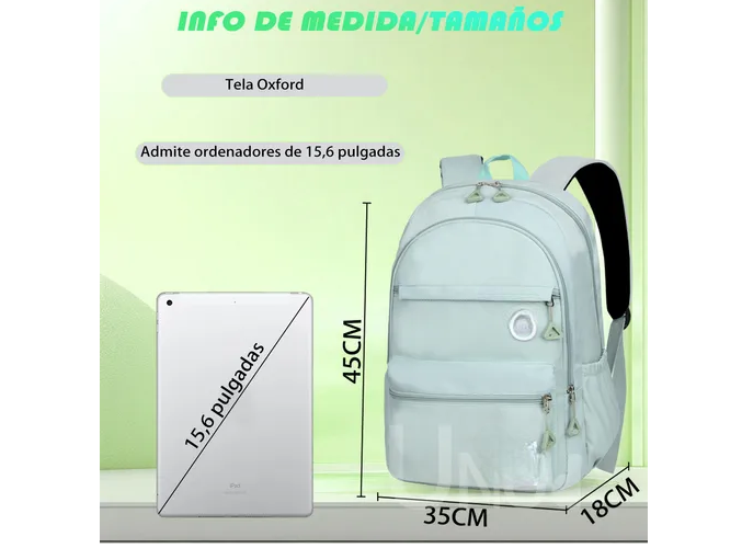 Foto 3 pulgar | Mochila Xtellar Uniuni Sc-s707 Verdes 30l - Almacenamiento Versátil Y Resistente.