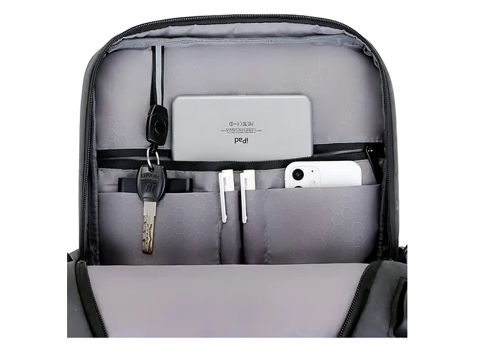 Foto 6 pulgar | Xtellar Mochila Antirrobo E Impermeable Para Estudiantes Con Puerto Usb - Laptop Backpack