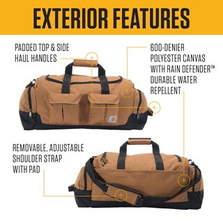 Foto 2 | Bolsa De Lona Carhartt Utility De Poliéster 600d, Resistente Al Agua, 40 Litros - Venta Internacional.