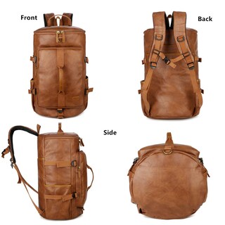 Foto 6 | Bolsa De Viaje Baosha Hb-26 Weekender De Piel Vegana - Venta Internacional.