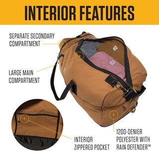 Foto 3 | Bolsa De Viaje Carhartt Classic 120 L Heavy-duty Marrón - Venta Internacional.