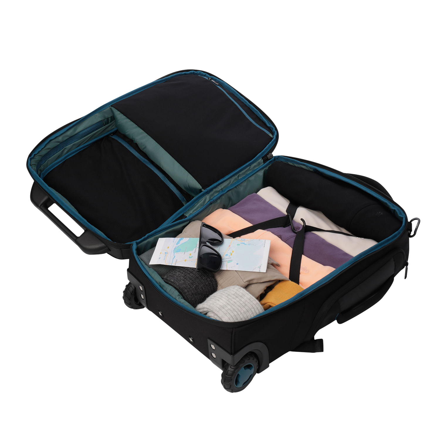 Foto 4 | Mochila Ergonómica Extra Grande Con Ruedas Porta Laptop 15.4 | 36 L Rue Deploy